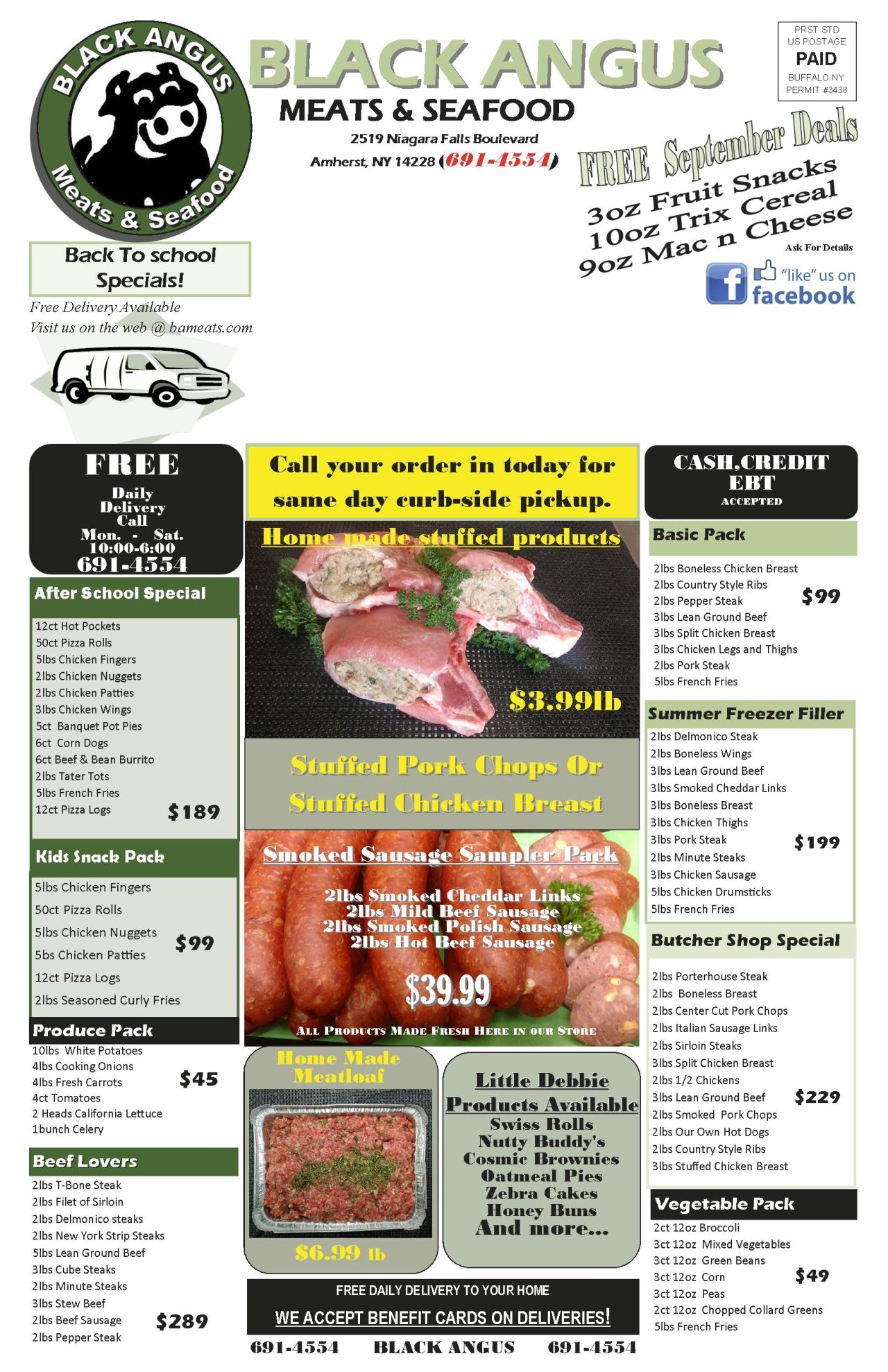 Monthly Specials - Black Angus Meats